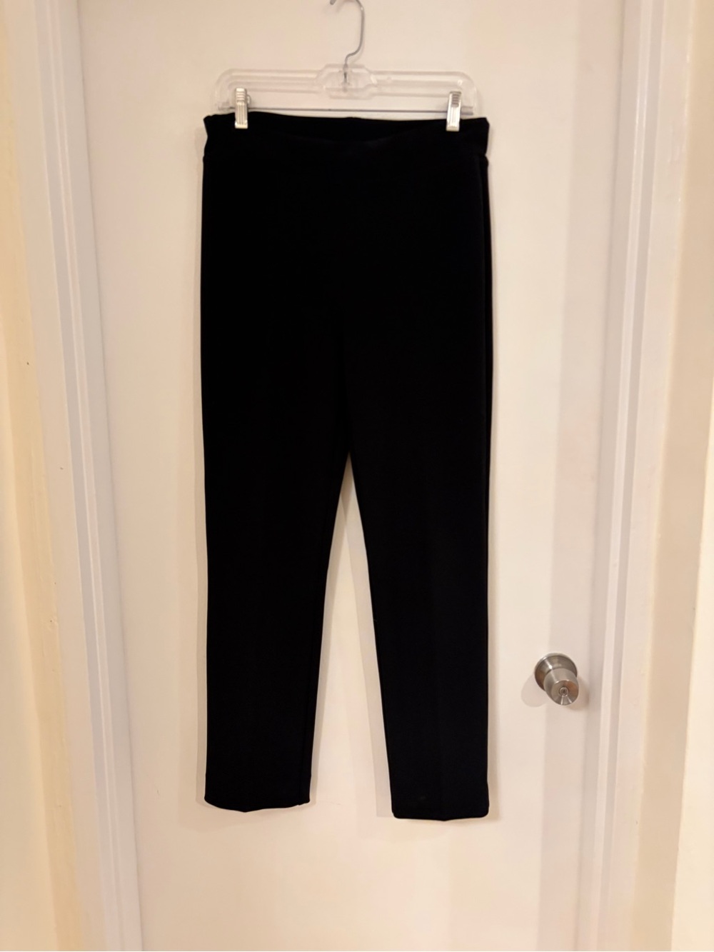 Joseph Ribkoff Size 10 Black Women's Straight-Leg Pants